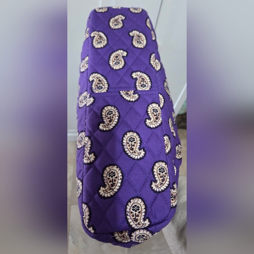 Vera Bradley Alice Simply Violet Kisslock Shoulder Bag NWT - Picture 11 of 14
